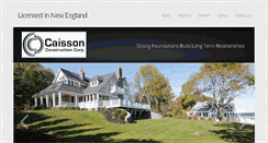 Desktop Screenshot of caissonconstruction.com